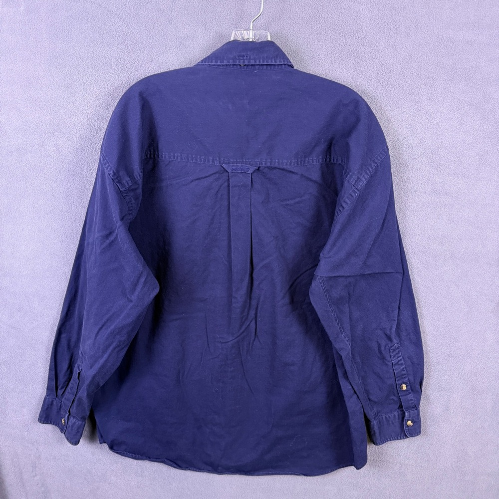 Lot of 2 VTG Gant Washer Twill Button Down Shirts Mens L Work - Picture 10 of 11